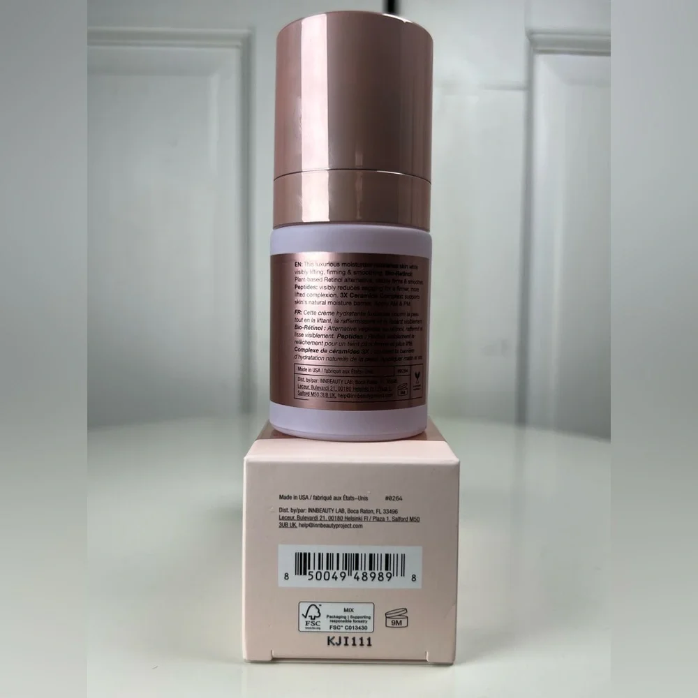 NIB INN Beauty Project Extreme Cream Firming & Lifting Refillable Moisturizer